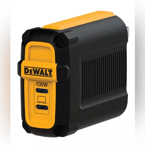 DeWalt 100-Watt 2-Port GaN PPS PD Wall Charger NWT - Picture 2 of 3